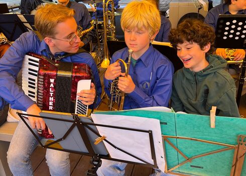 Auftritt der BigBand an der Fortsbaumschule 2026
